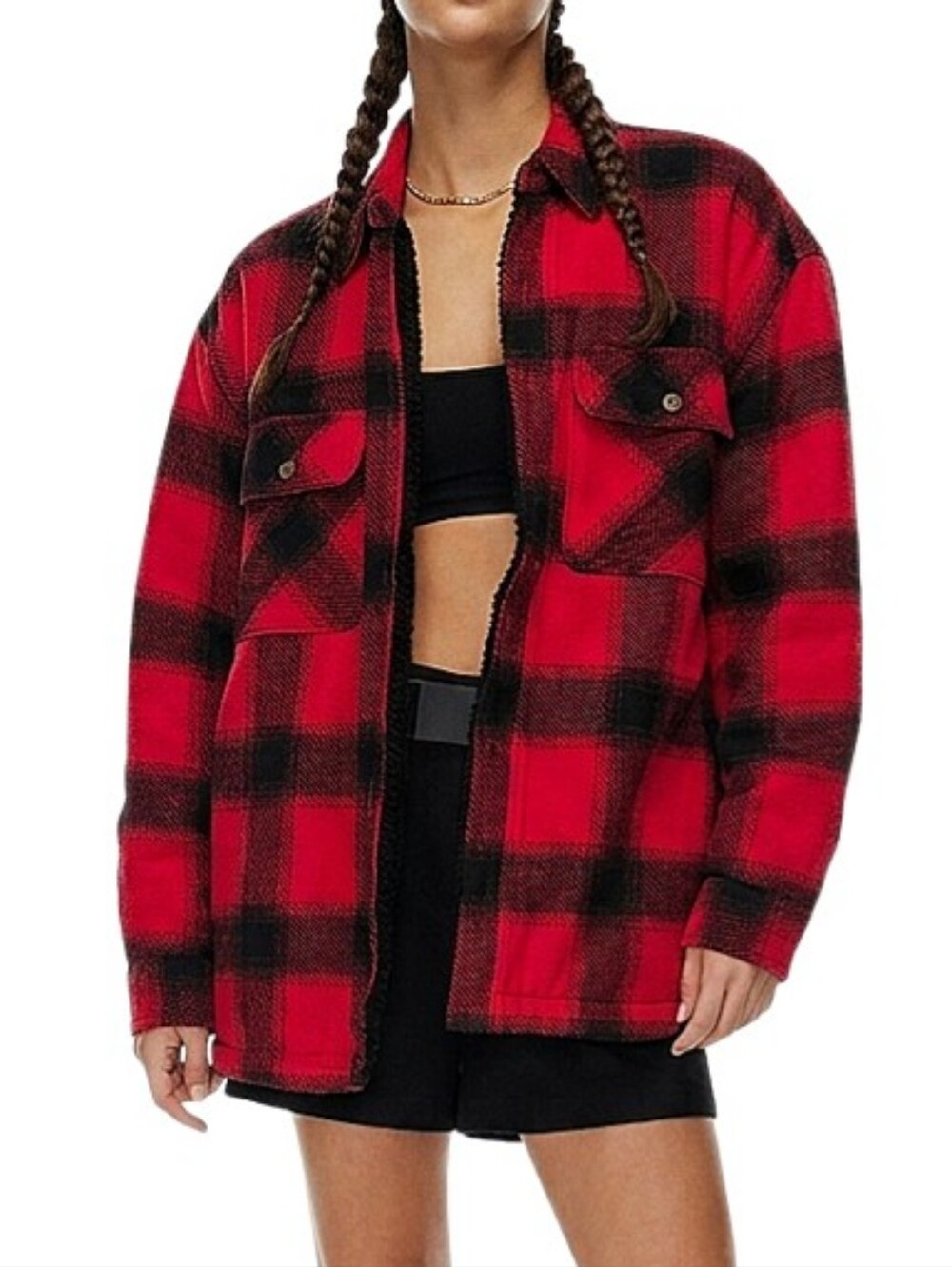 Aritzia TNA Prospect Shirt Jacket